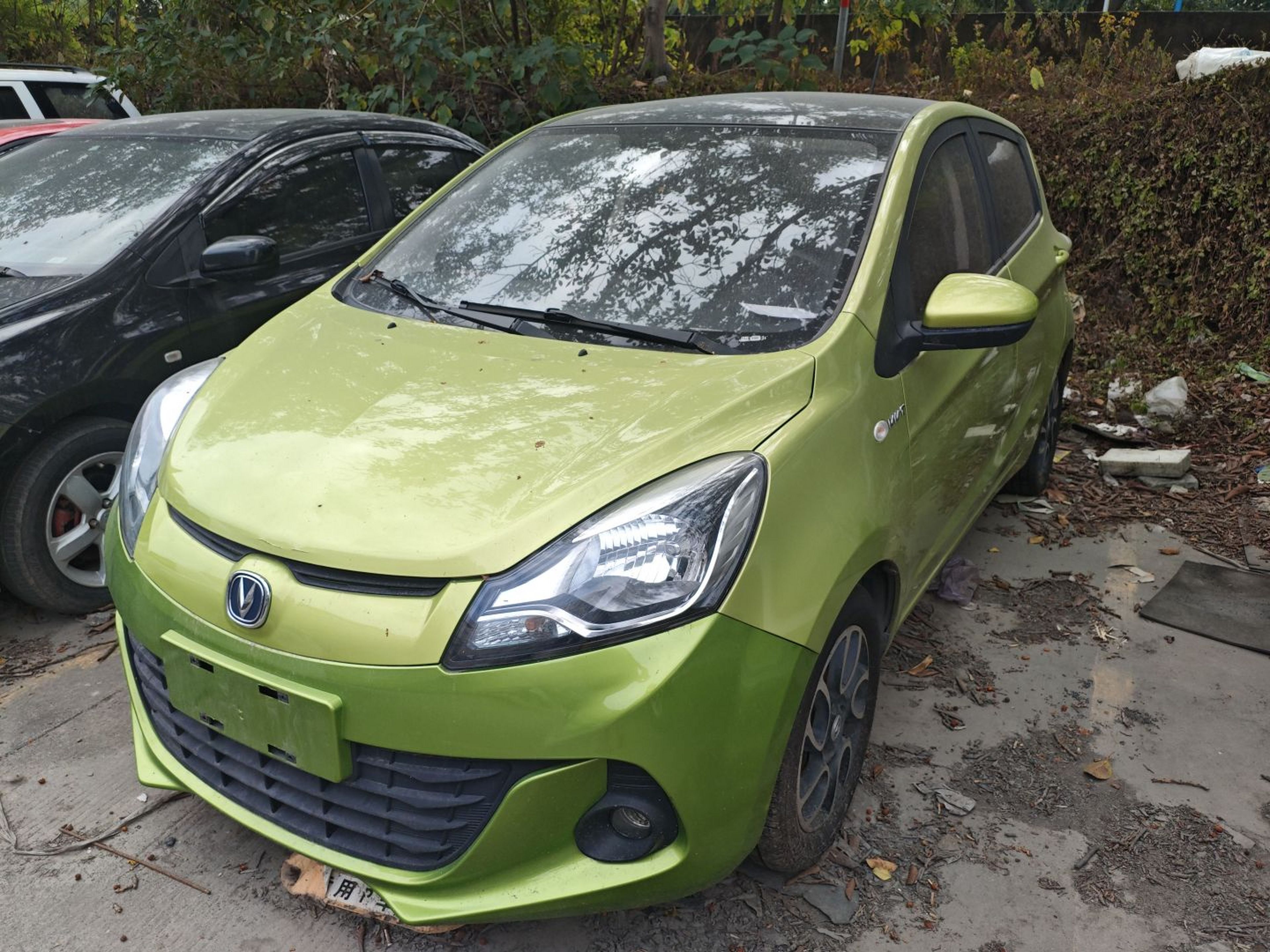 تحت مقدمة السيارة