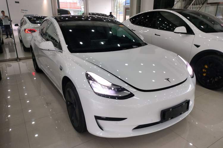Used Tesla Model 3 2019 Standard Range Rear-Drive Upgraded Version
