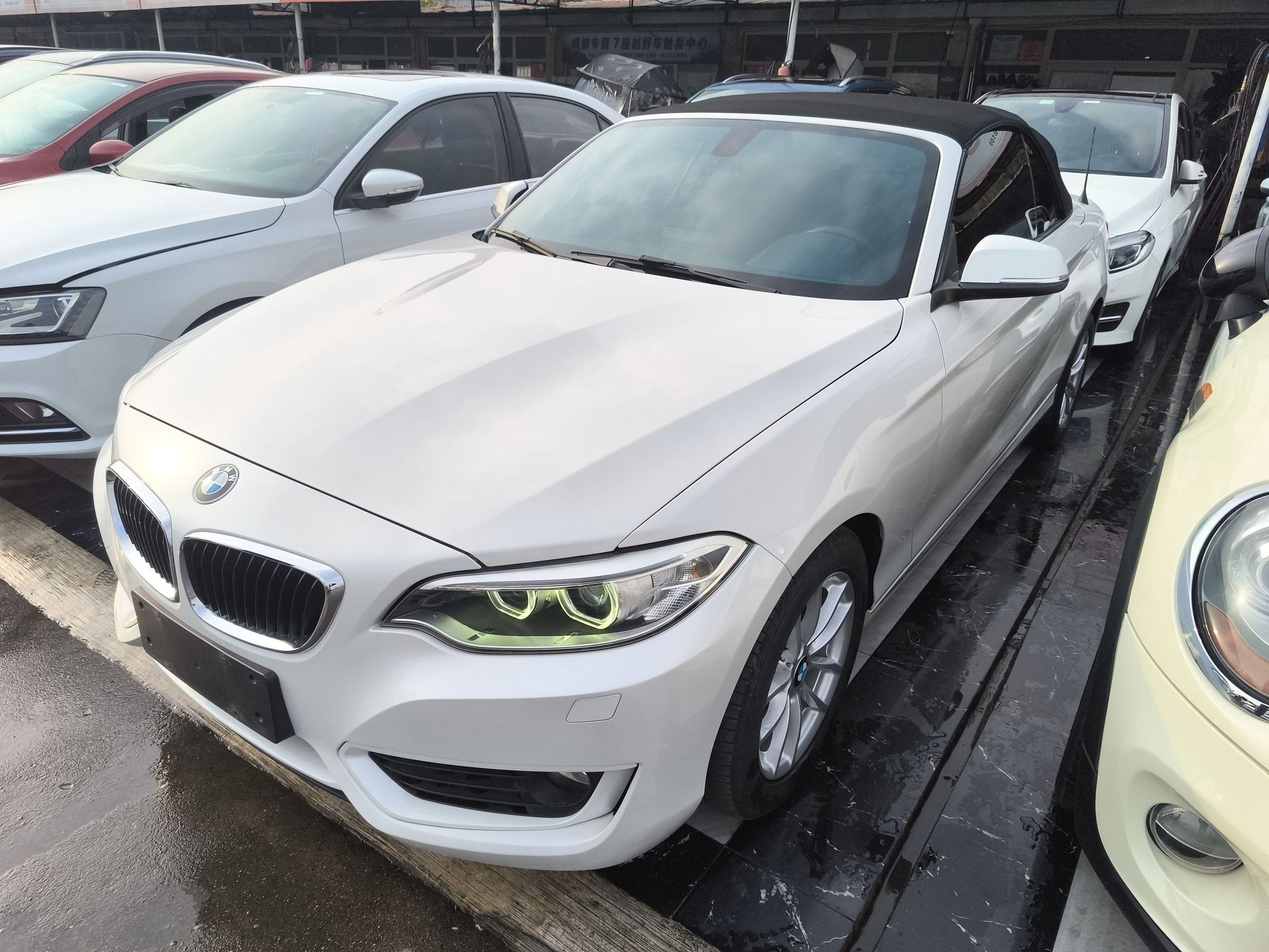 تحت مقدمة السيارة