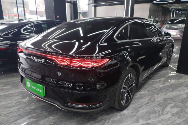 Used BYD Han 2023 EV Champion Edition 605KM Front-Drive Premium Model
