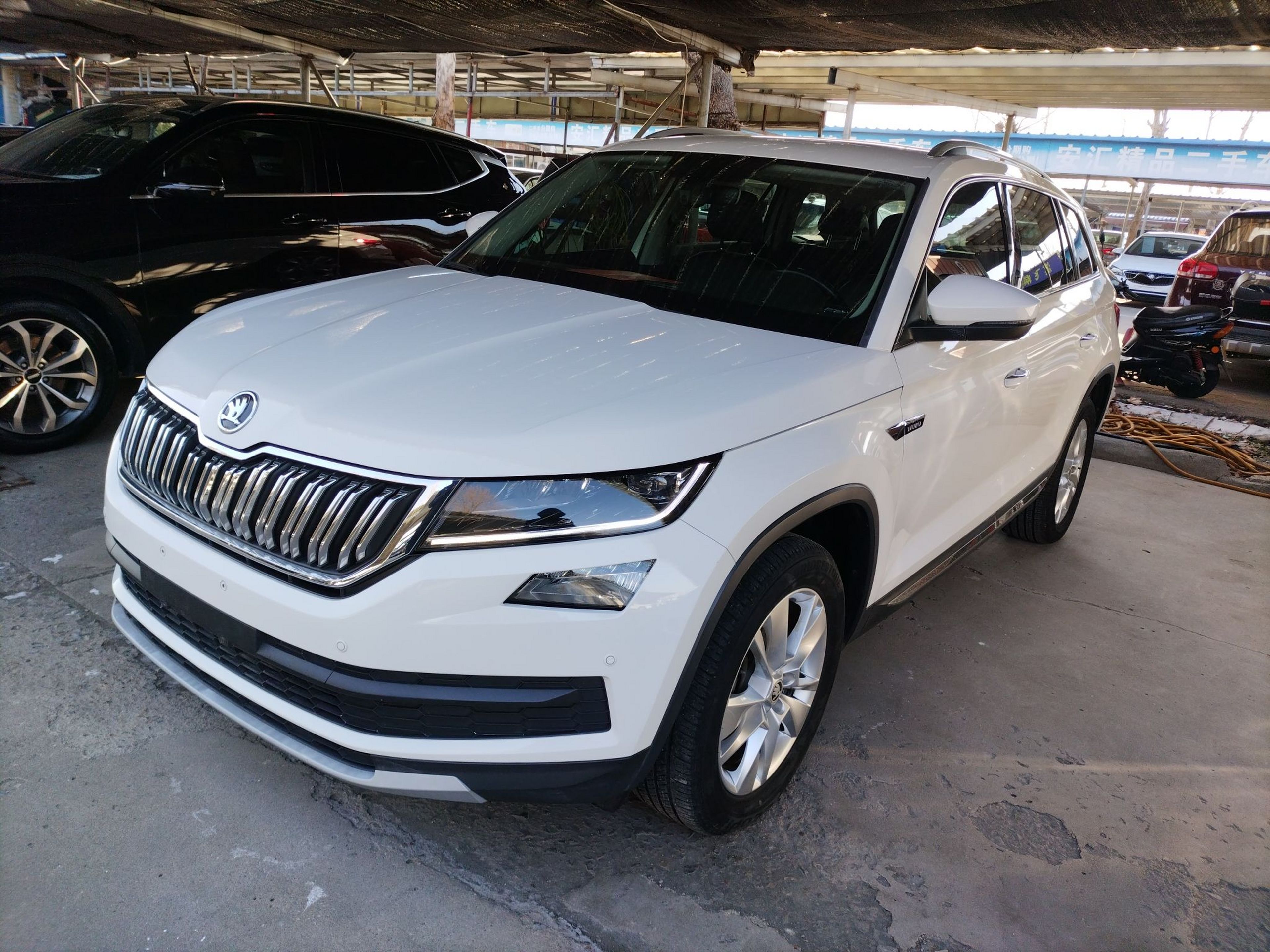 تحت مقدمة السيارة