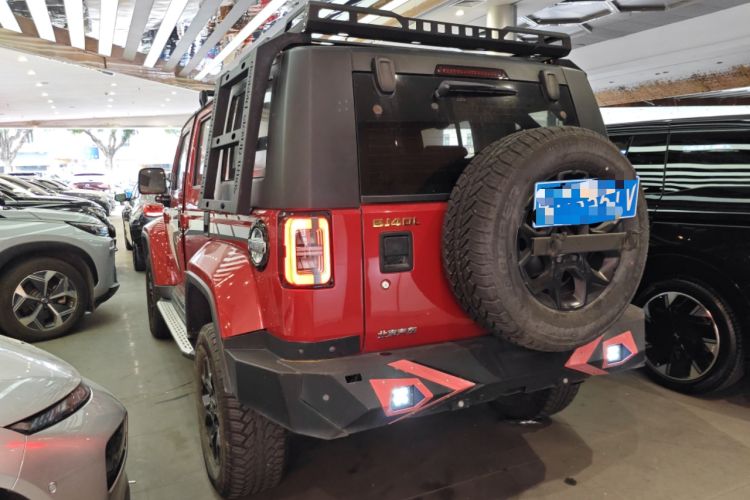 Used BAIC Off-Road BJ40 2019 2.3T Automatic Four-Wheel Drive Ring the Tower Champion Edition China VI
