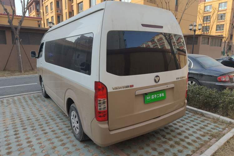 Used Foton Scenic G9 2020 2.8T Diesel Commercial Version Long Wheelbase High Roof 6-Seater with Clear Windows 4J28TC3
