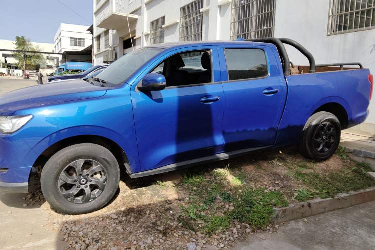 Used Great Wall Poer 2021 2.0T Commercial Version Automatic Diesel 4x4 Elite Long-Box GW4D20M