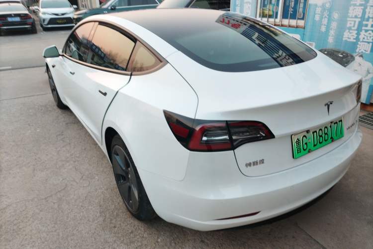 Used Tesla Model 3 2021 Revised Version Standard Range Rear-Wheel Drive Upgraded Edition 3D1
