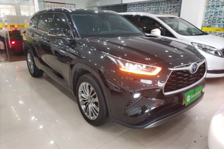 Used Toyota Highlander 2022 Dual-Engine 2.5L Four-Wheel Drive Prestige Version 7 Seats