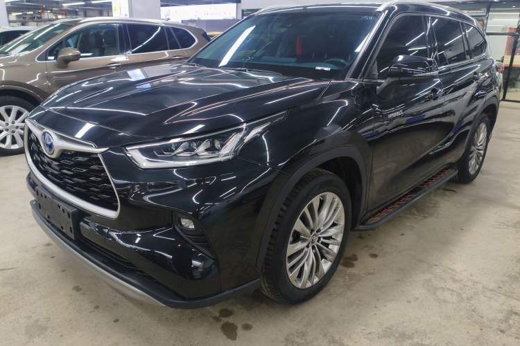 Used Toyota Highlander 2022 Dual-Engine 2.5L Four-Wheel Drive Prestige Version 7 Seats