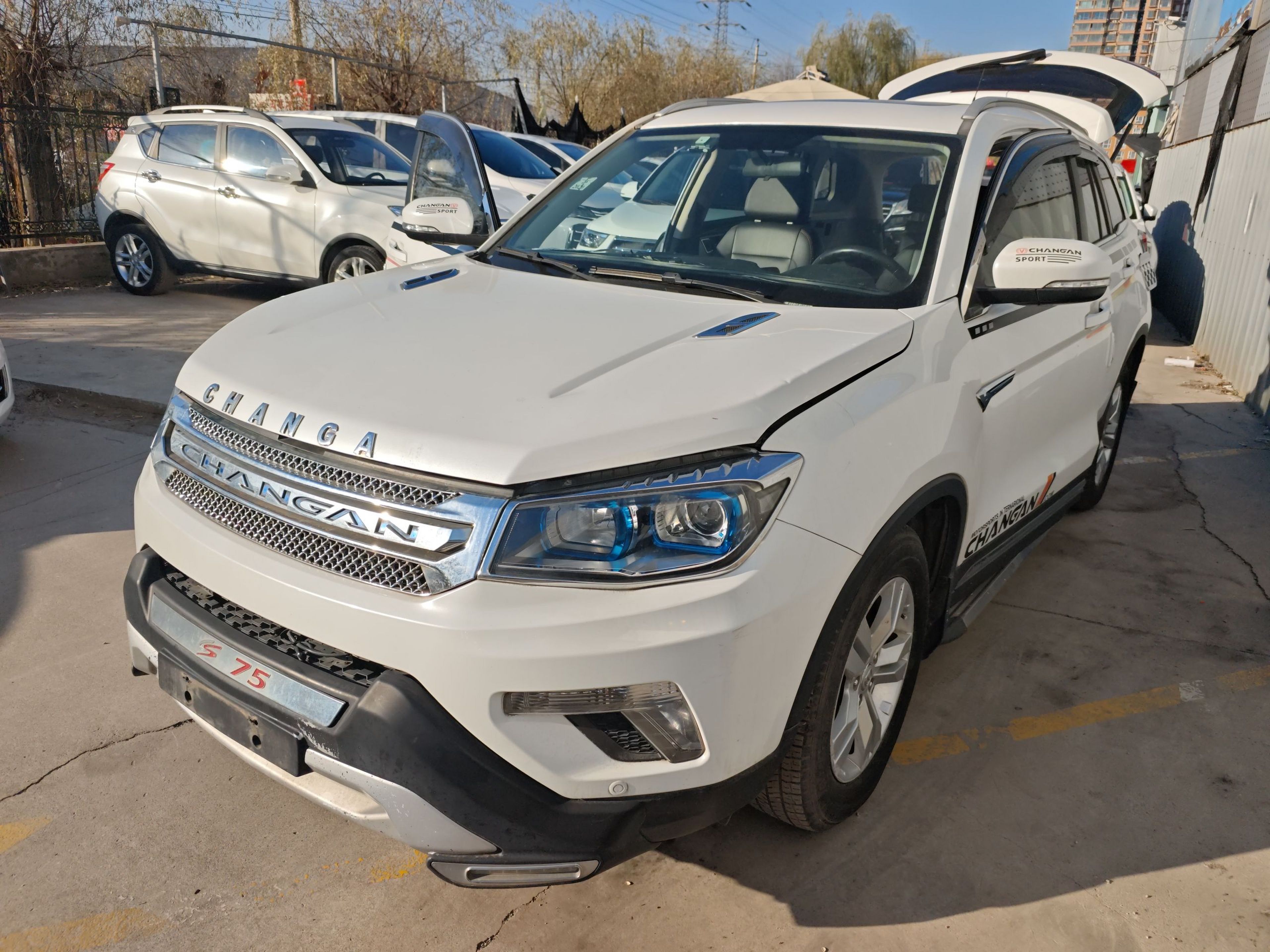 تحت مقدمة السيارة