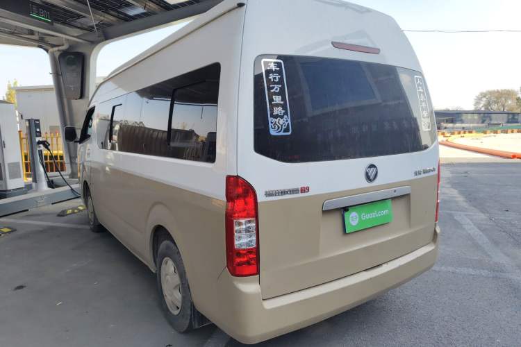 Used Foton Scenic G9 2021 2.4L Gasoline Commercial Version Long Wheelbase High Roof 9-Seater with Clear Window 4K22D4M
