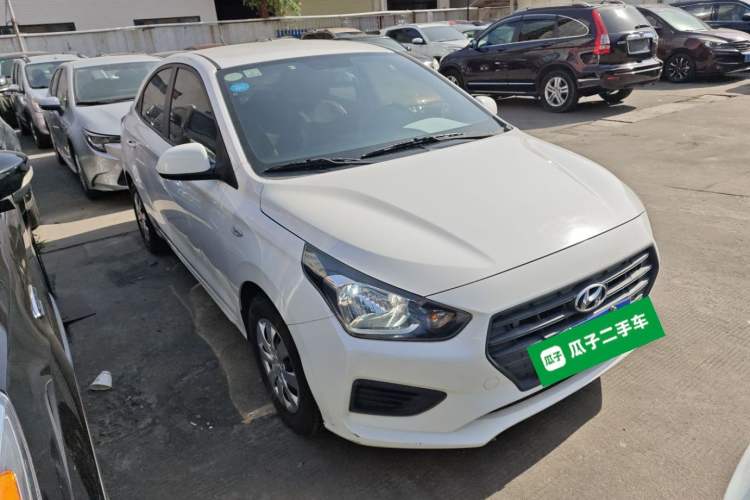 Used Hyundai Verna 2017 1.4L Manual Refreshed Version China V Standard
