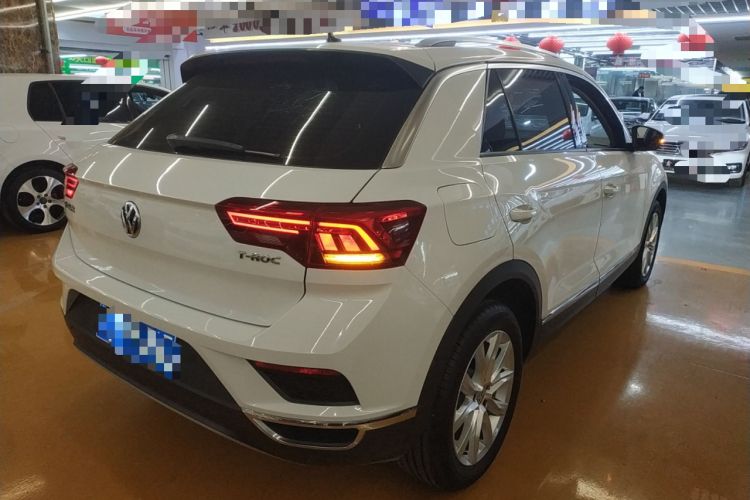 Used Volkswagen T-ROC 2019 230TSI DSG Two-Wheel-Drive Advanced Version China VI Standard
