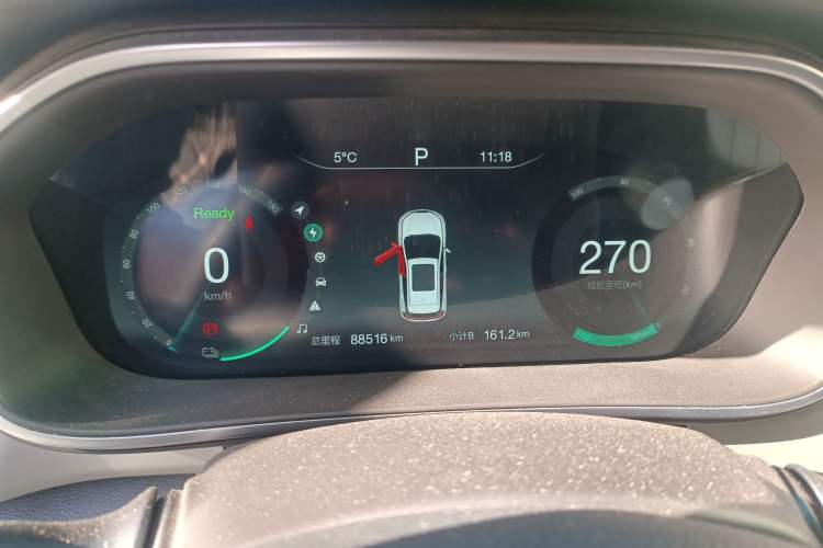 Used BAIC Beijing EX3 2019 R600 Strong Wind Edition