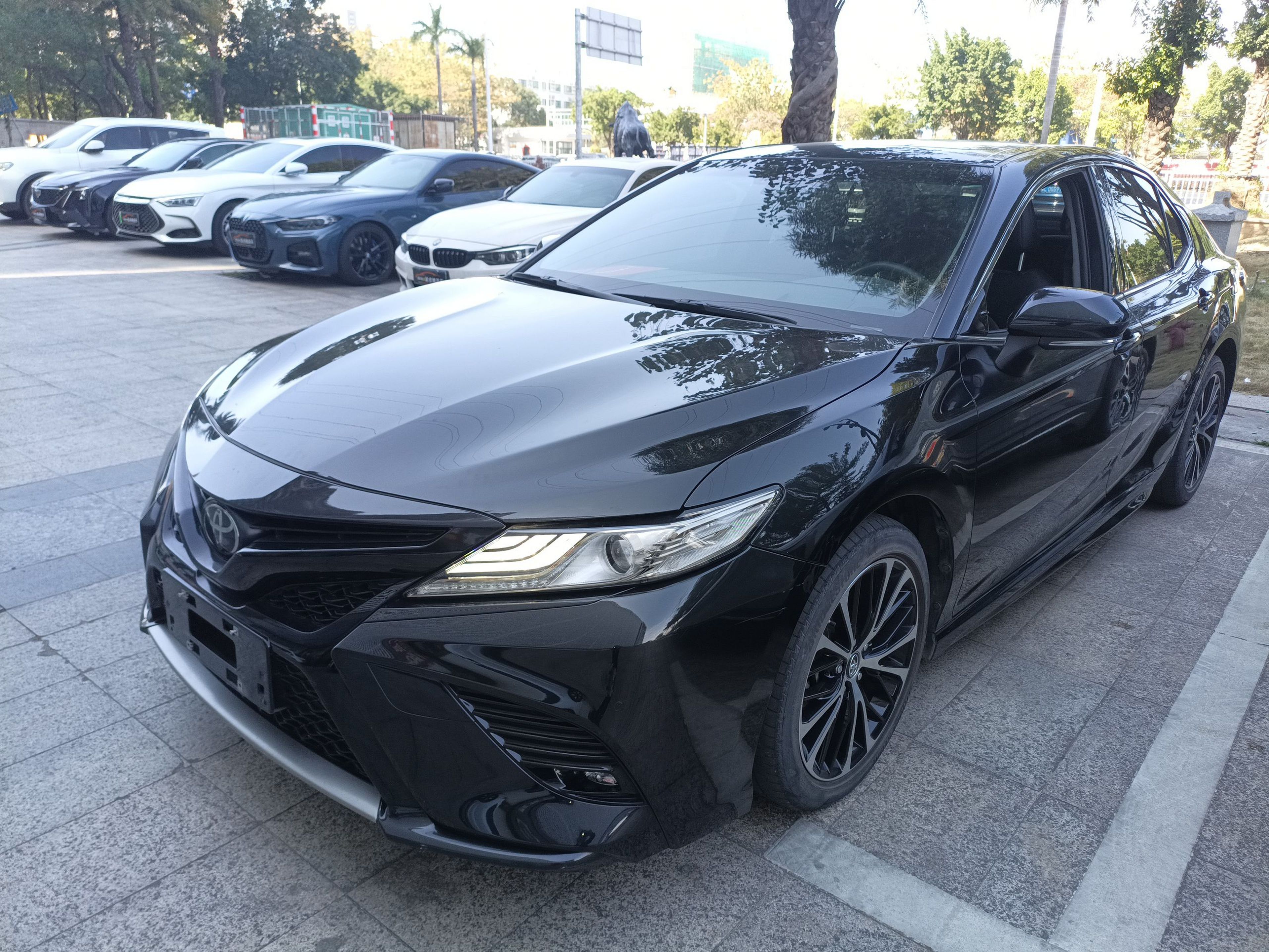 تحت مقدمة السيارة