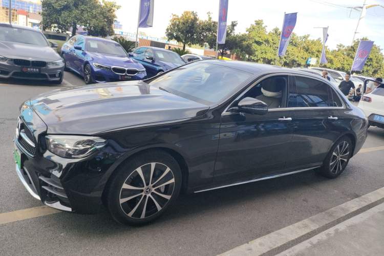 Used Mercedes-Benz E-Class New Energy 2023 E 350 e L Plug-in Hybrid Sports Sedan
