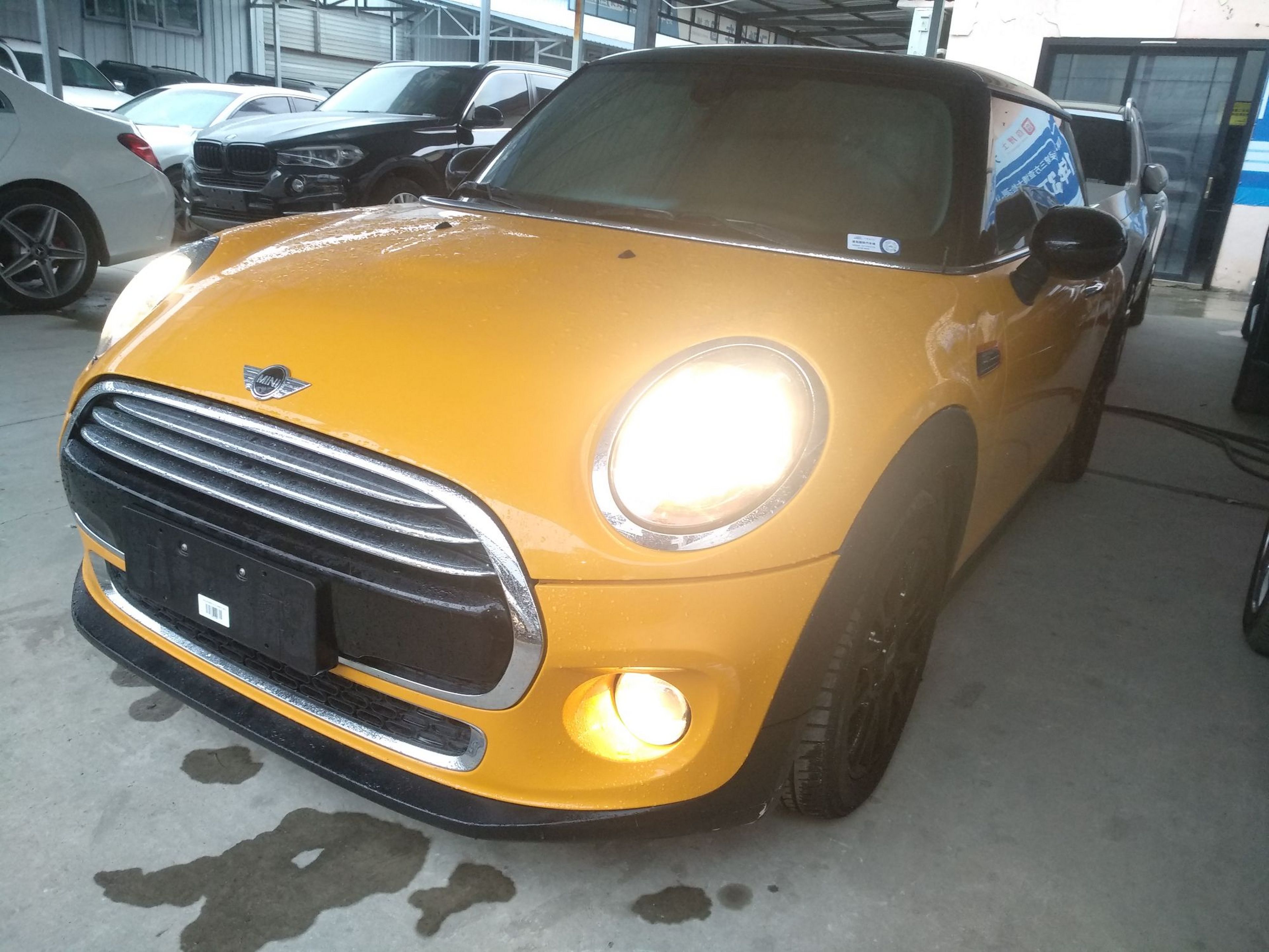 تحت مقدمة السيارة