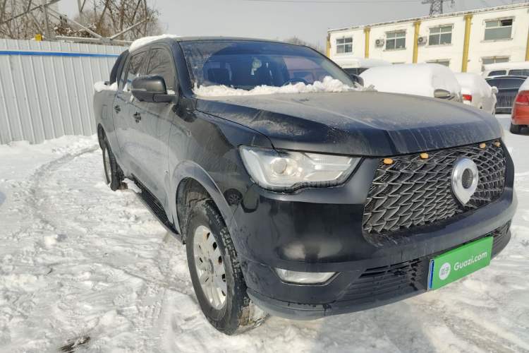 Used Great Wall Poer 2019 2.0T Commercial Version Manual Diesel 4x4 Navigation Type Long Bed GW4D20M
