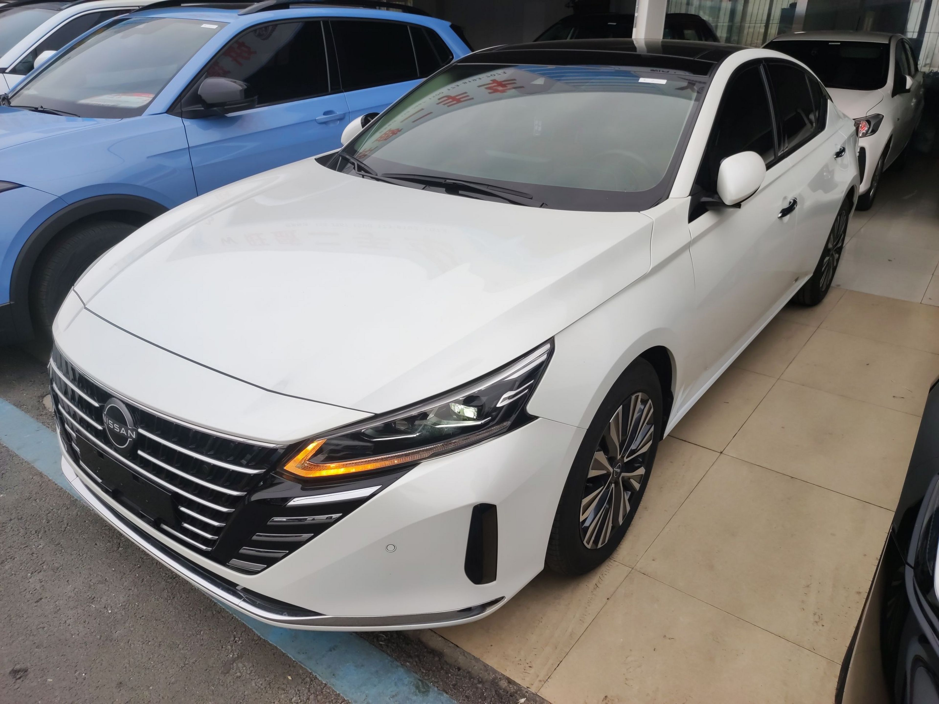 تحت مقدمة السيارة