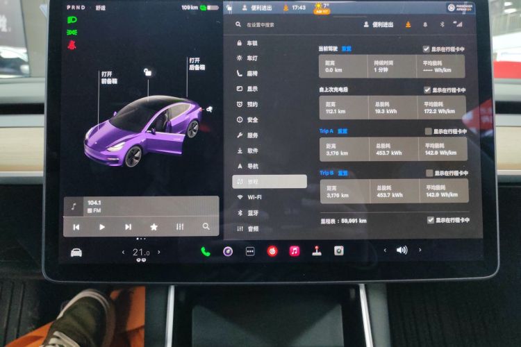 Used Tesla Model 3 2020 Revised Version Standard Range Rear-Wheel Drive – Upgraded Edition
