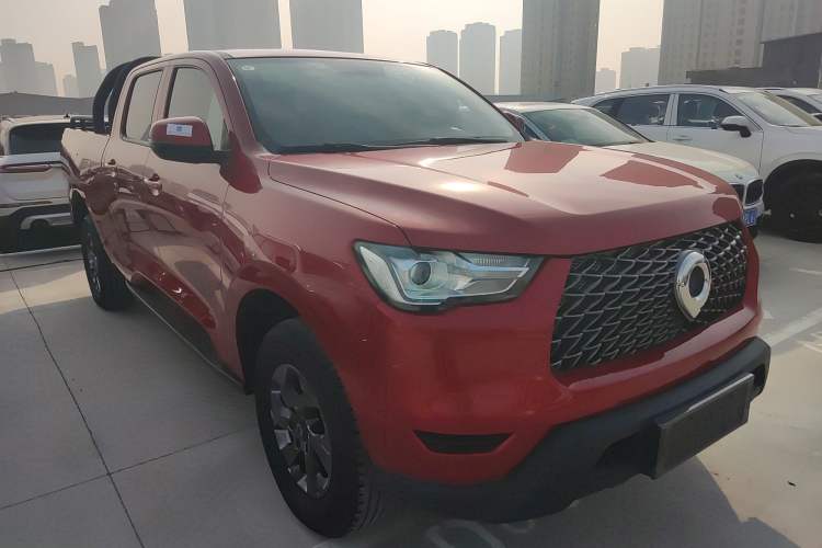 Used Great Wall Poer 2021 2.0T Commercial Version Automatic Diesel 4x4 Elite Long-Box GW4D20M
