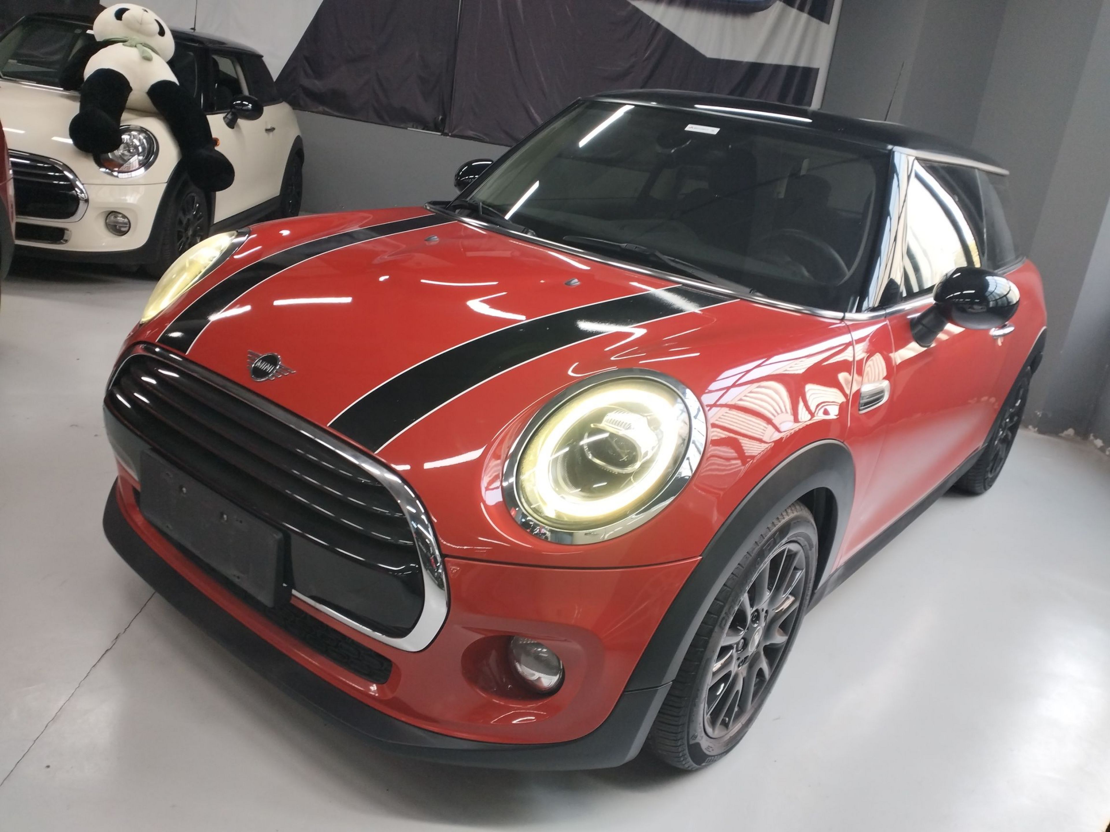 تحت مقدمة السيارة