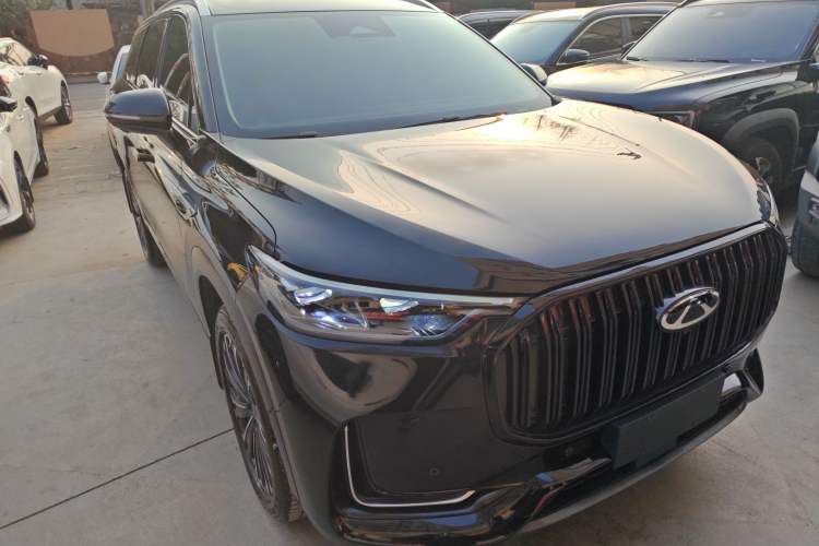 Used Chery Tiggo 9 2025 2.0T Dual-Clutch Two-Wheel Drive Black Samurai Edition 5 Seats