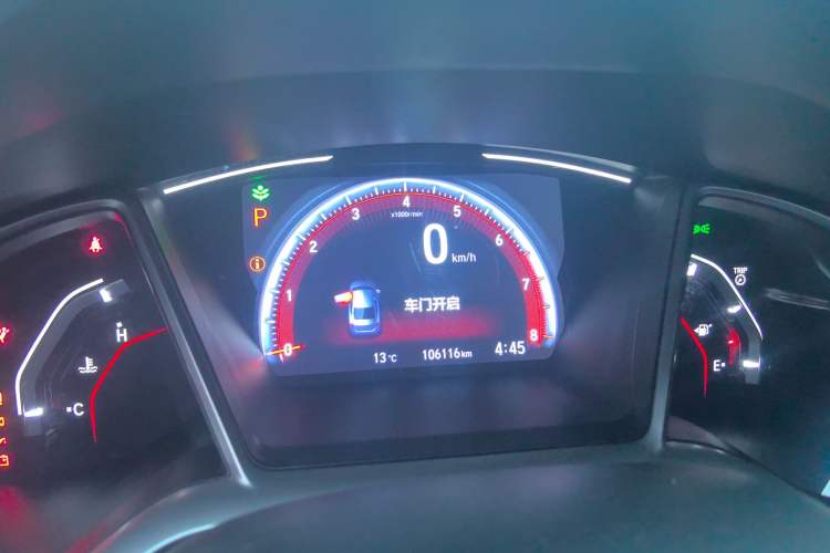 Used Honda Civic 2019 220TURBO CVT Dynamic Edition China VI Emission Standard
