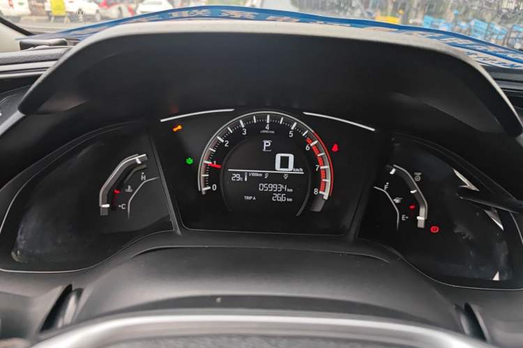 Used Honda Civic 2019 180TURBO CVT Shangyue Edition China VI Emission Standard
