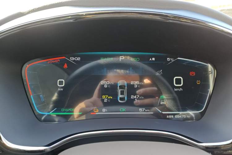 Used BYD Han 2022 EV Genesis Edition 715KM Front-Wheel-Drive Prestige Model
