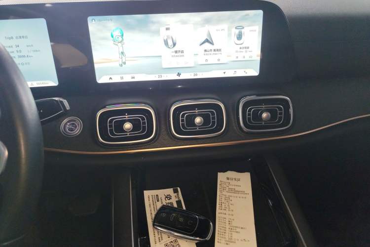 Used Chery Tiggo 9 2023 2.0T Dual-Clutch Two-Wheel Drive Leading Edition 5 Seats