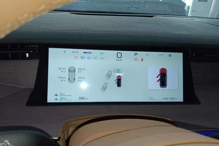 Used BYD Han L 2025 DM-p Four-Wheel-Drive LiDAR Flagship Model
