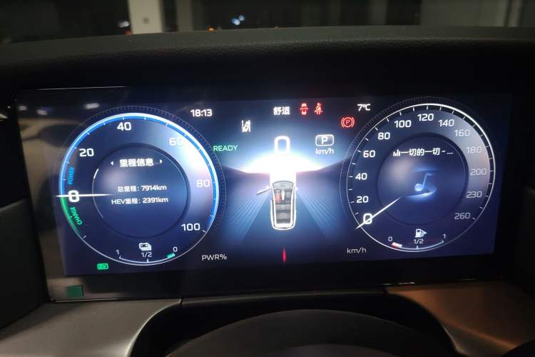 Used Hongqi HS7 PHEV 2024 2.0T PHEV Two-Wheel Drive Flagship Edition 7 Seats
