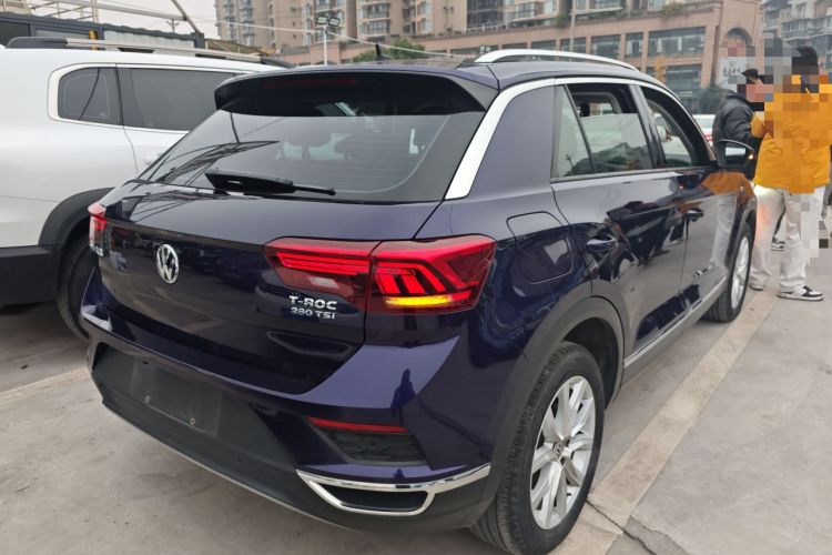 Used Volkswagen T-ROC 2018 280TSI DSG Two-Wheel Drive Advanced Version China V Emission Standard