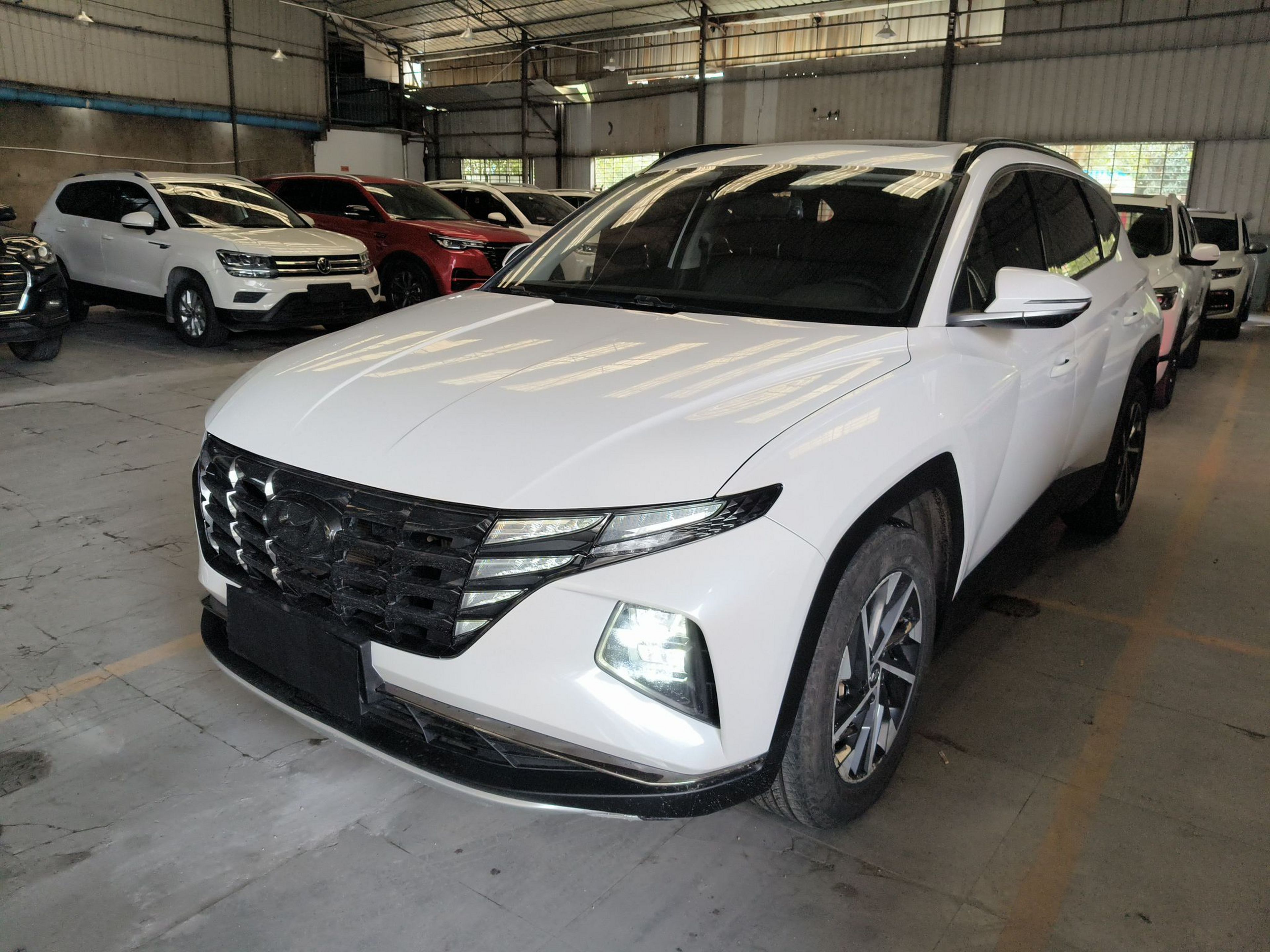 تحت مقدمة السيارة