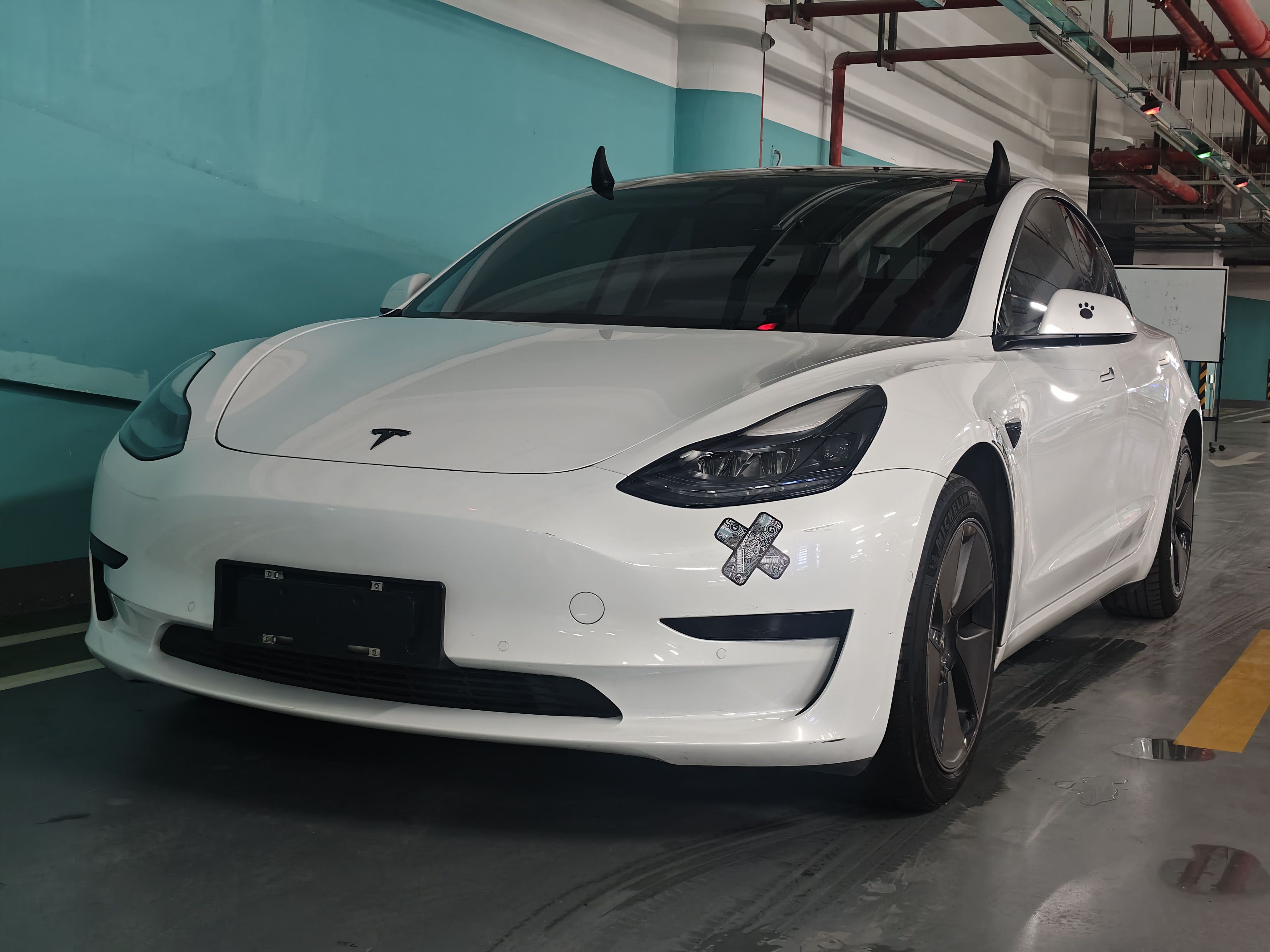 تحت مقدمة السيارة