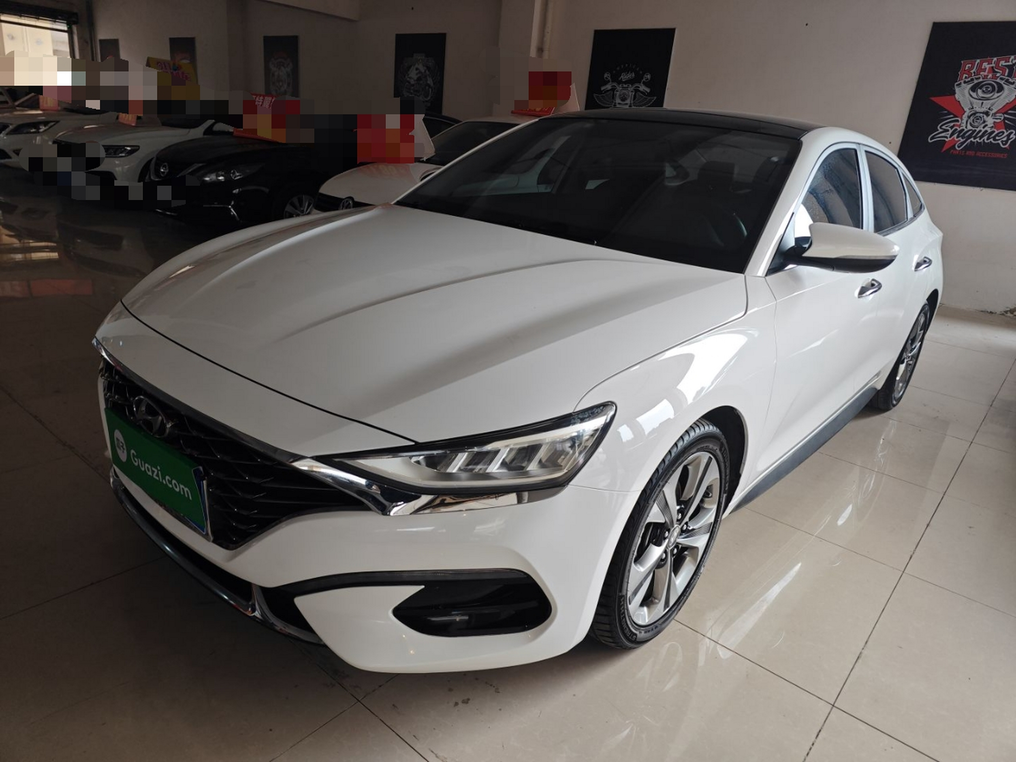 تحت مقدمة السيارة