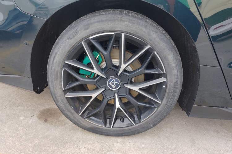 Used BYD Han 2022 EV 610 km All-Wheel-Drive Qianshan Cui Limited Edition
