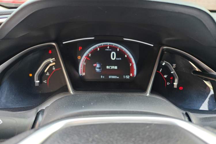 Used Honda Civic 2019 220TURBO CVT Dynamic Edition China VI Emission Standard
