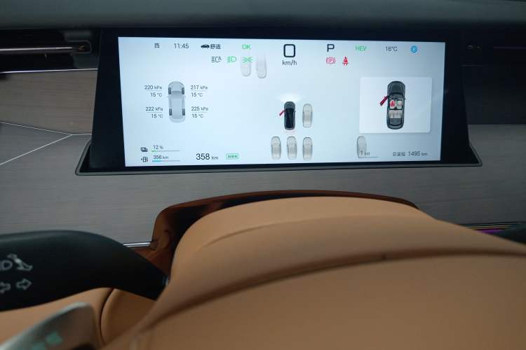 Used BYD Han L 2025 DM-p Four-Wheel-Drive LiDAR Flagship Model
