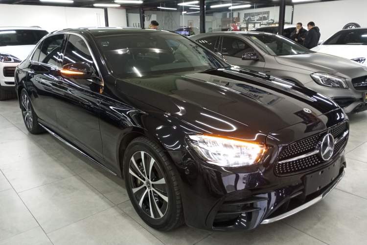 Used Mercedes-Benz E-Class New Energy 2022 Second Facelift E 350 e L Plug-in Hybrid Sports Sedan