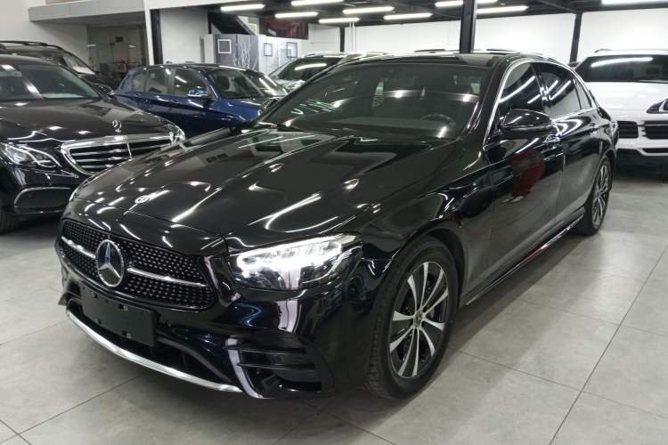 Used Mercedes-Benz E-Class New Energy 2022 Second Facelift E 350 e L Plug-in Hybrid Sports Sedan