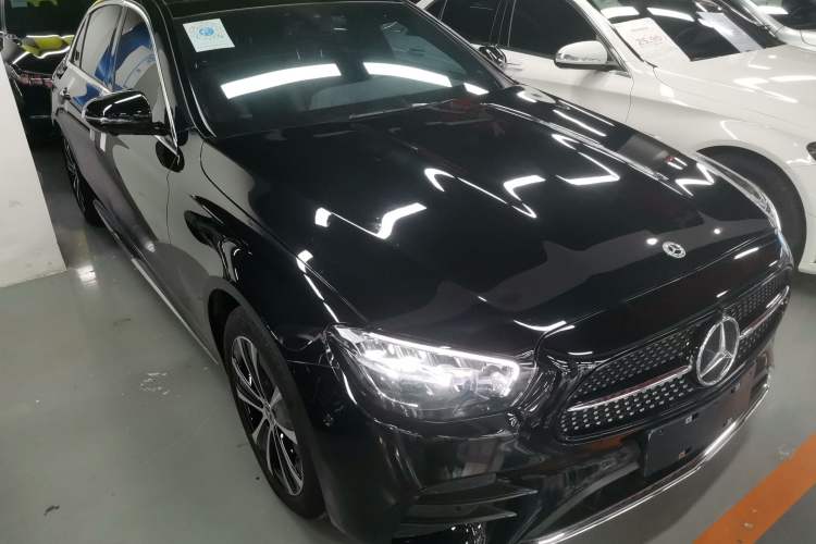 Used Mercedes-Benz E-Class New Energy 2022 Second Facelift E 350 e L Plug-in Hybrid Sports Sedan