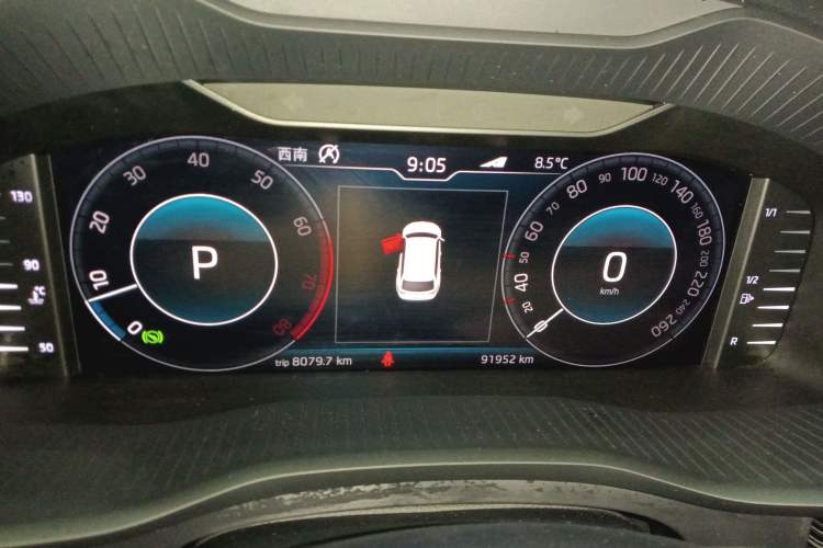 Used Skoda Kodiaq 2019 Facelifted TSI330 7-Seater Two-Wheel-Drive Luxury Enjoyment Edition China VI Standard
