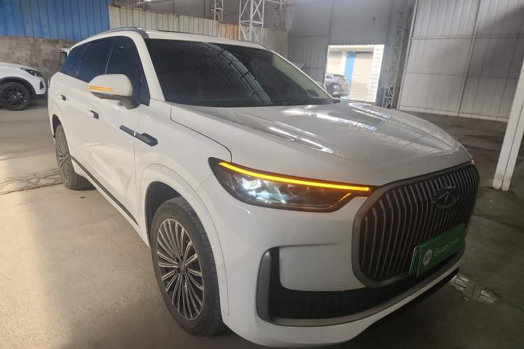 Used Chery Tiggo 9 C-DM 2025 1.5T 106KM Ultra-Enjoyment Version 5 Seats Lithium Iron Phosphate
