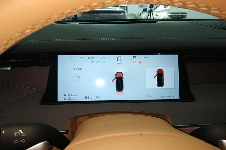 Used BYD Han L 2025 DM-p Four-Wheel-Drive LiDAR Flagship Model
