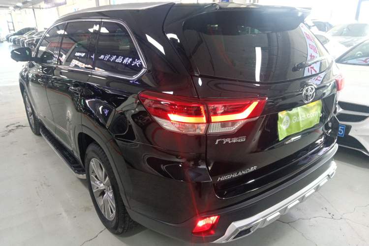 Used Toyota Highlander 2018 2.0T Four-Wheel Drive Elite Edition 7 Seats China VI Standard
