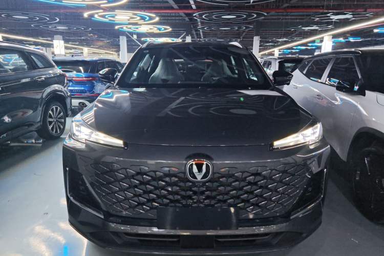 Used Changan CS55PLUS PHEV 2025 Smart New Blue Whale 125km Battleship Edition
