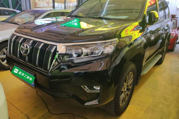 Used Toyota Prado 2018 3.5L Automatic TX-L with Rear-Mounted Spare Tire
