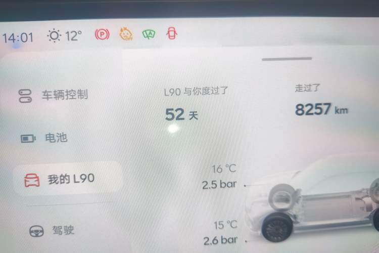 Used ONVO Luxeed L90 2025 Model—Max Six-Seater Version
