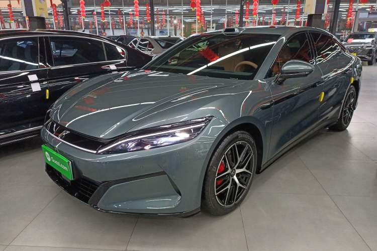 Used BYD Han L 2025 DM-p Four-Wheel-Drive LiDAR Flagship Model
