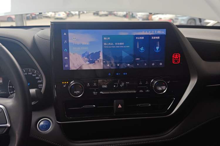 Used Toyota Highlander 2022 Dual-Engine 2.5L Four-Wheel Drive Prestige Version 7 Seats